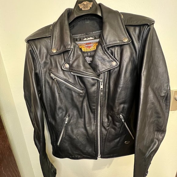 Harley-Davidson Jackets & Blazers - Women's Leather Motorcycle Jacket - Large